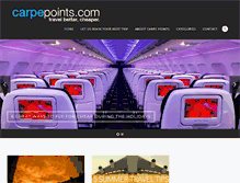 Tablet Screenshot of carpepoints.com